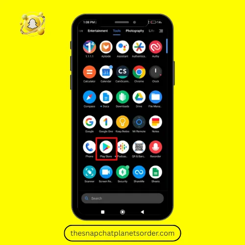 Step 1: Open Google Play Store