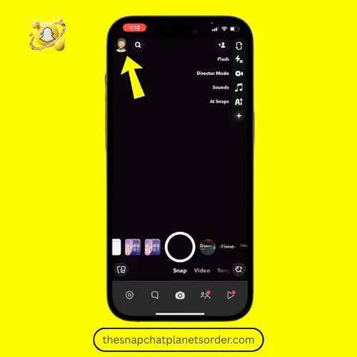 Step 2: Tap Your Profile Icon