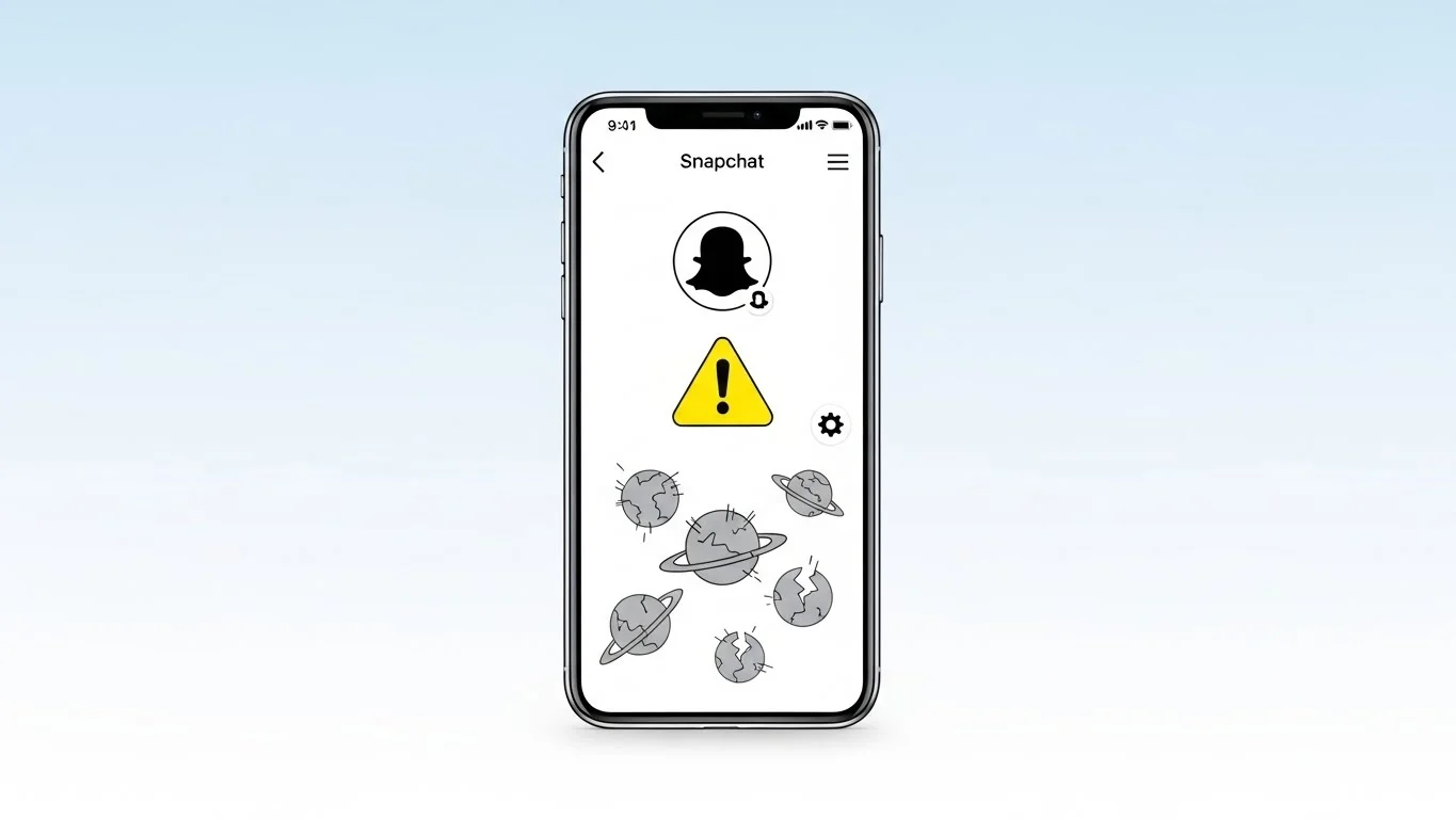 Snapchat Friend Solar System Not Working?