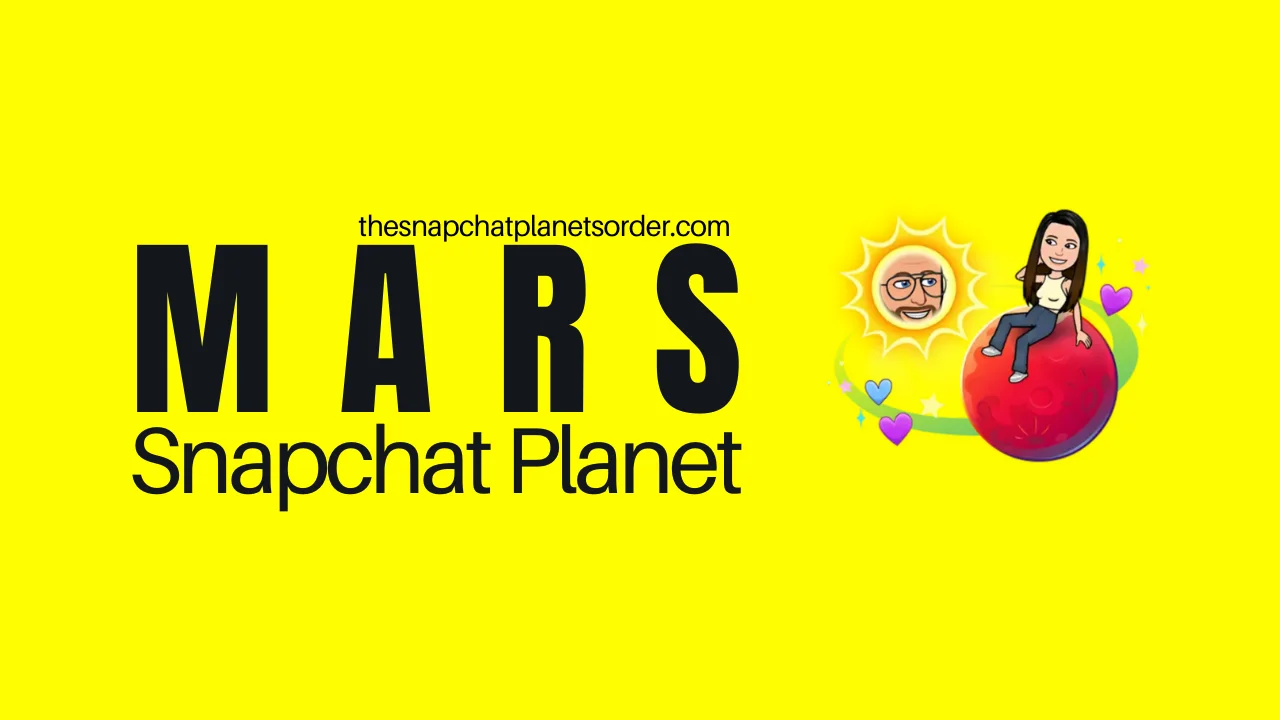 Mars Snapchat Planet Meaning