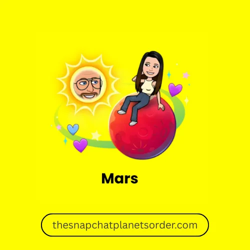 Mars Snapchat Planet