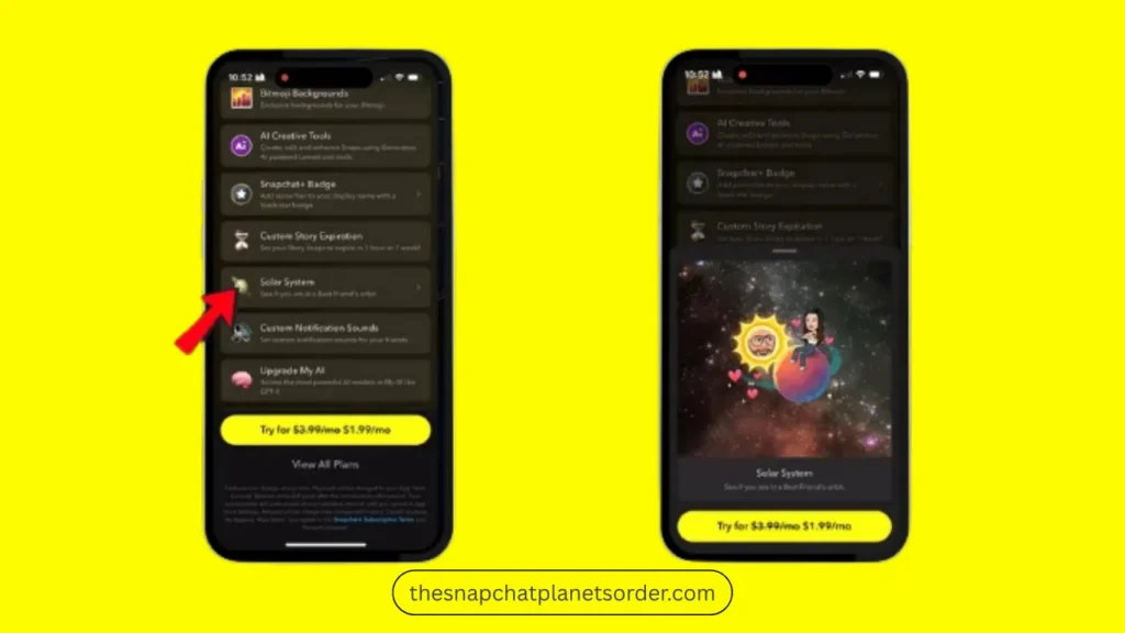 Step 4 Try the Solar System Feature